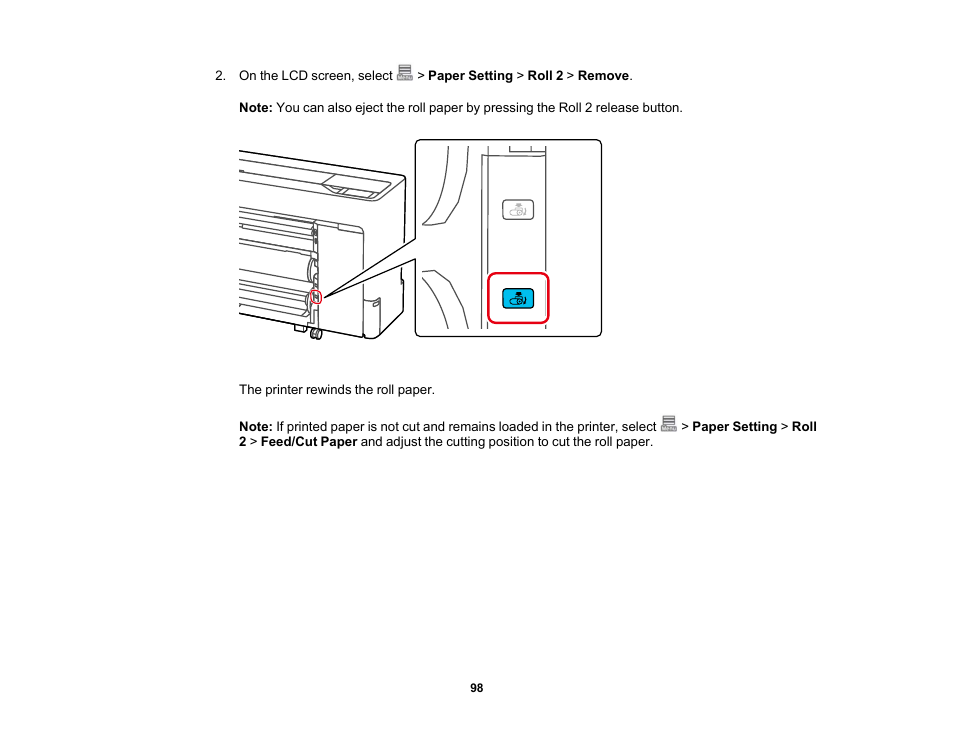 Epson SureColor P8570DL 44" Wide-Format Dual Roll Printer with High-Capacity 1.6L Ink Pack System User Manual | Page 98 / 462