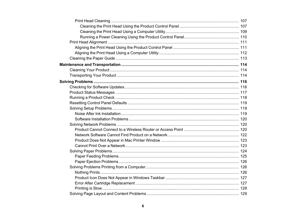 Epson SureColor P900 17" Photo Printer User Manual | Page 6 / 158