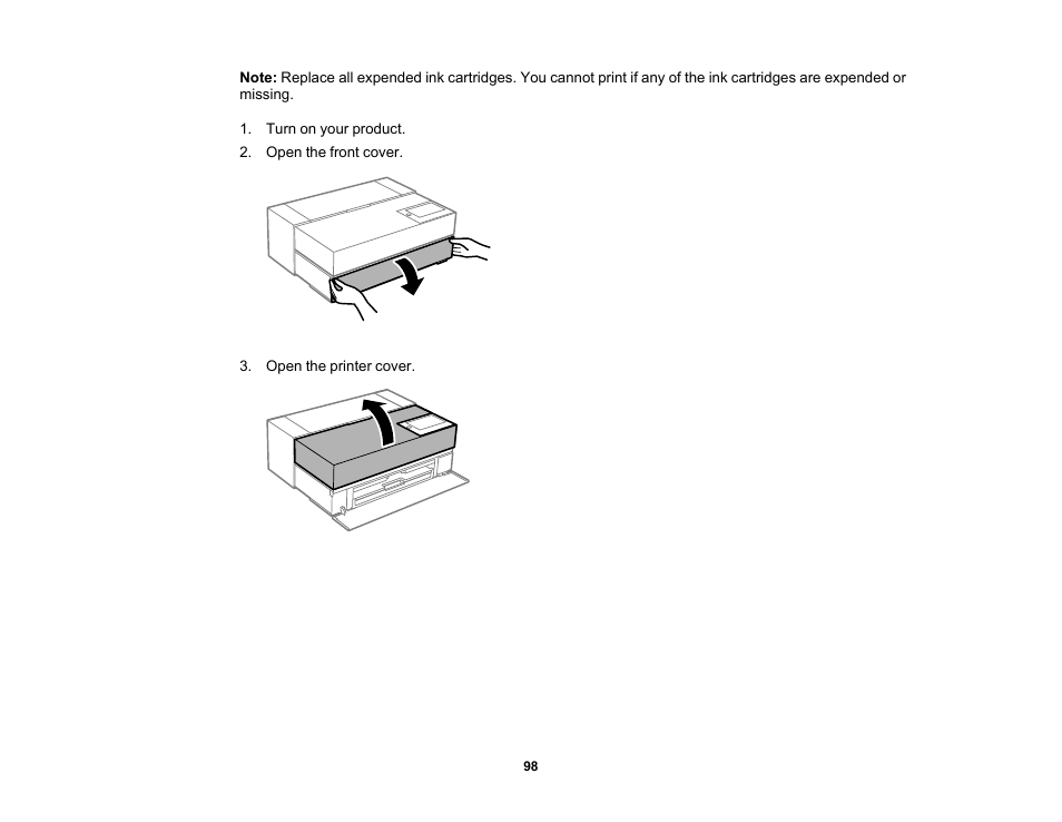 Epson SureColor P900 17" Photo Printer User Manual | Page 98 / 158