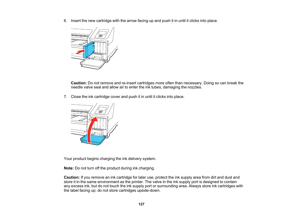Epson SureColor P5000 Commercial Edition 17" Wide-Format Inkjet Printer User Manual | Page 127 / 198