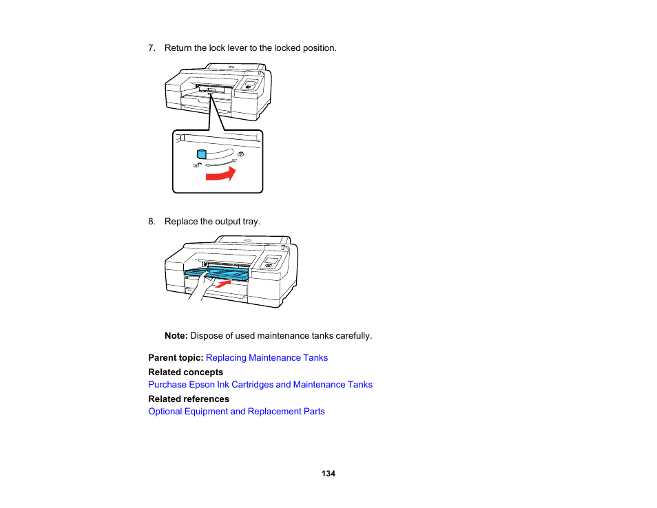 Epson SureColor P5000 Commercial Edition 17" Wide-Format Inkjet Printer User Manual | Page 134 / 198