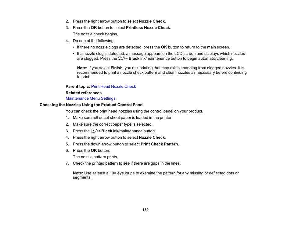 Epson SureColor P5000 Commercial Edition 17" Wide-Format Inkjet Printer User Manual | Page 139 / 198