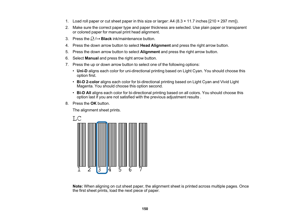 Epson SureColor P5000 Commercial Edition 17" Wide-Format Inkjet Printer User Manual | Page 150 / 198