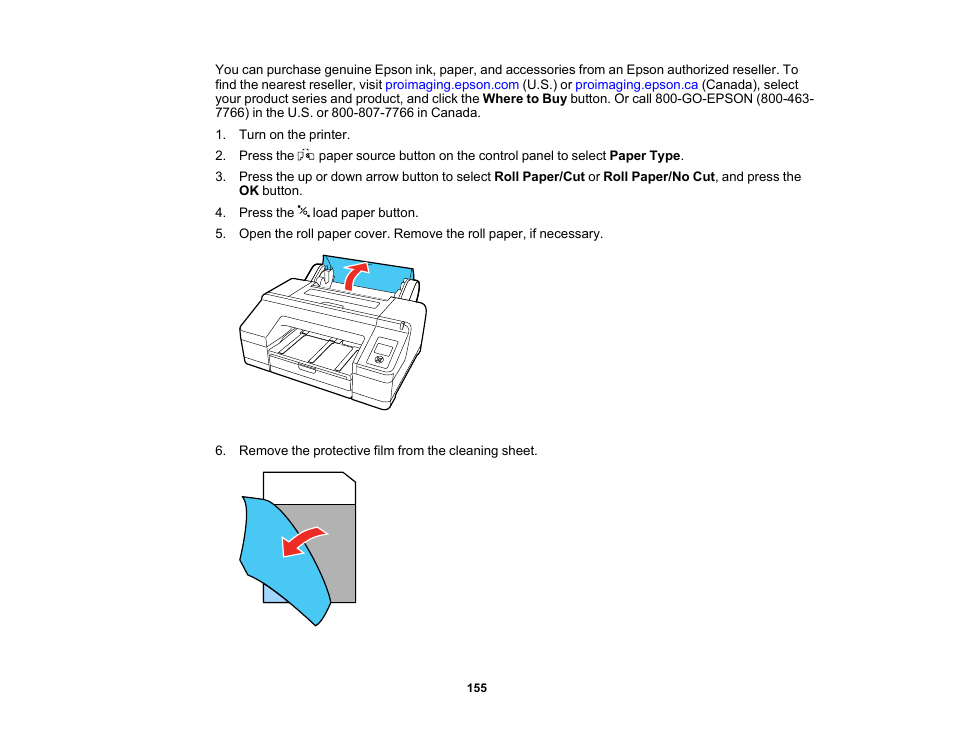 Epson SureColor P5000 Commercial Edition 17" Wide-Format Inkjet Printer User Manual | Page 155 / 198