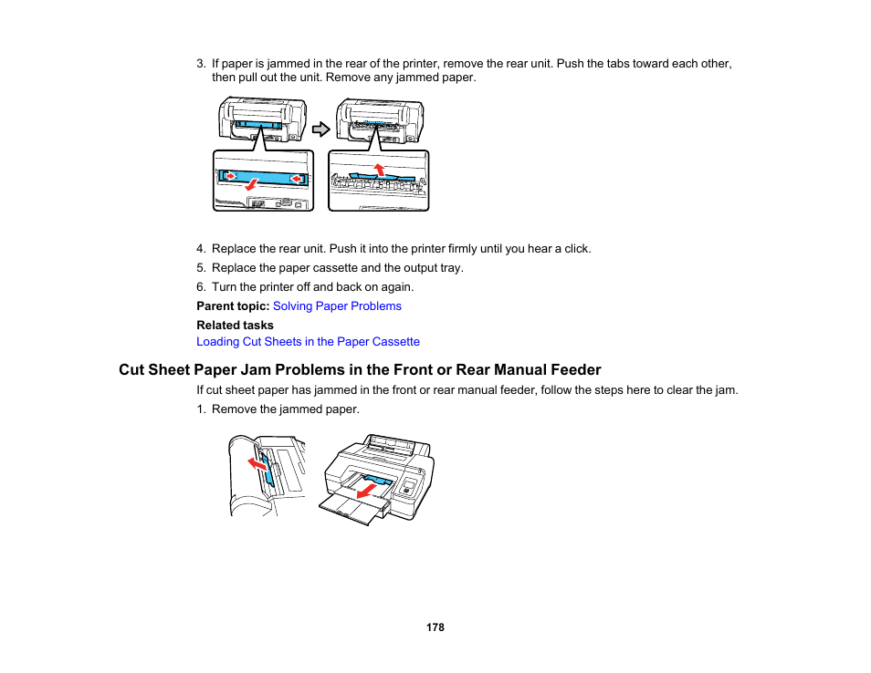 Epson SureColor P5000 Commercial Edition 17" Wide-Format Inkjet Printer User Manual | Page 178 / 198