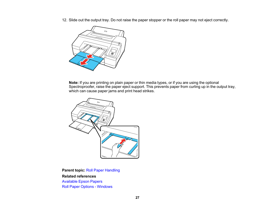Epson SureColor P5000 Commercial Edition 17" Wide-Format Inkjet Printer User Manual | Page 27 / 198