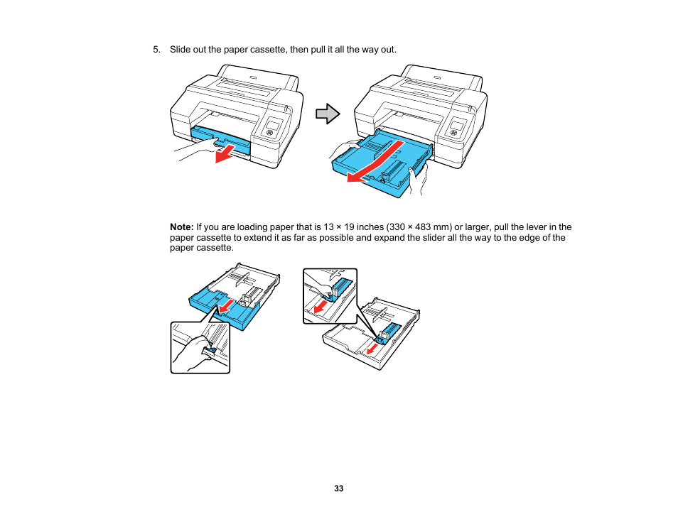 Epson SureColor P5000 Commercial Edition 17" Wide-Format Inkjet Printer User Manual | Page 33 / 198