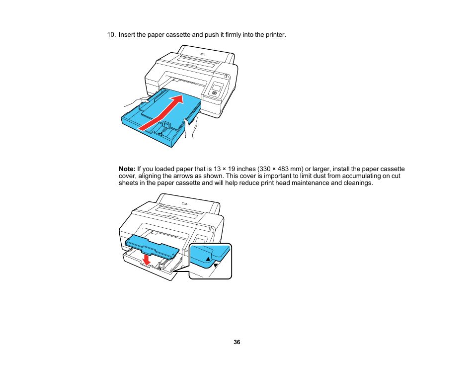 Epson SureColor P5000 Commercial Edition 17" Wide-Format Inkjet Printer User Manual | Page 36 / 198