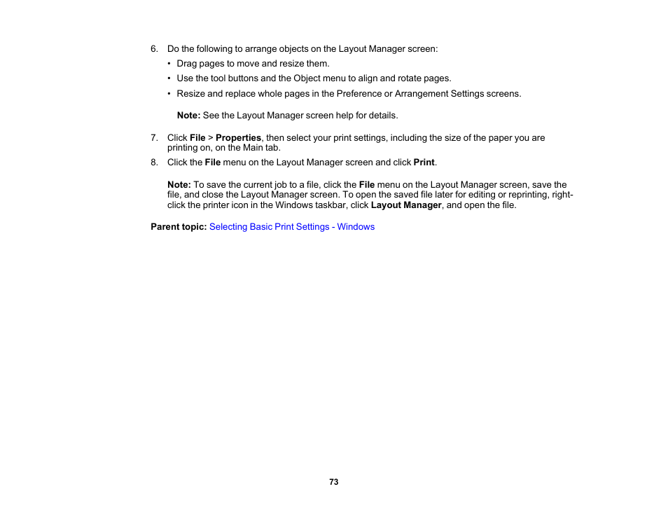 Epson SureColor P5000 Commercial Edition 17" Wide-Format Inkjet Printer User Manual | Page 73 / 198