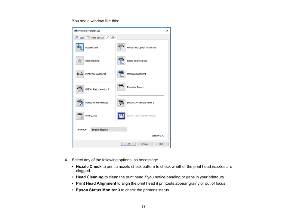 Epson SureColor P5000 Commercial Edition 17" Wide-Format Inkjet Printer User Manual | Page 77 / 198