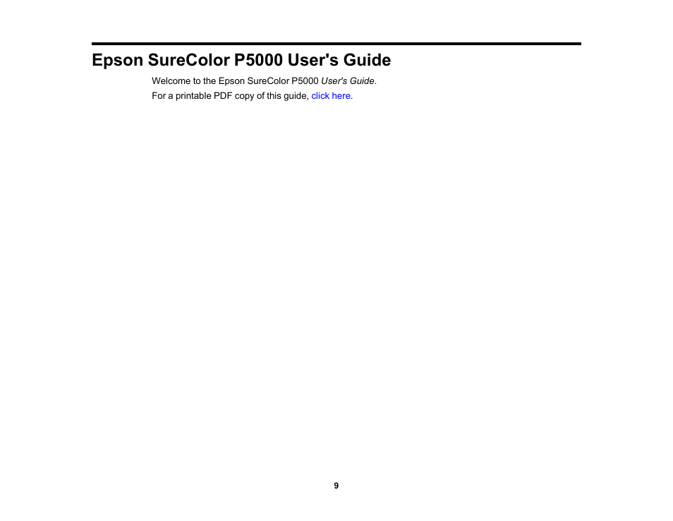 Epson surecolor p5000 user's guide | Epson SureColor P5000 Commercial Edition 17