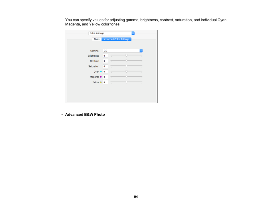 Epson SureColor P5000 Commercial Edition 17" Wide-Format Inkjet Printer User Manual | Page 94 / 198