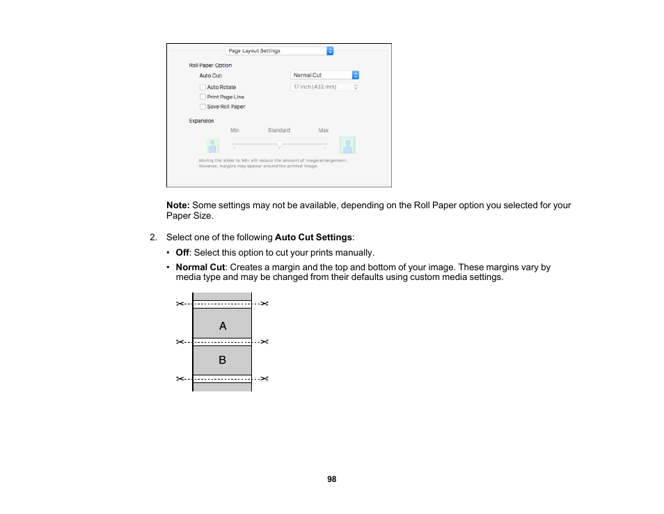 Epson SureColor P5000 Commercial Edition 17" Wide-Format Inkjet Printer User Manual | Page 98 / 198