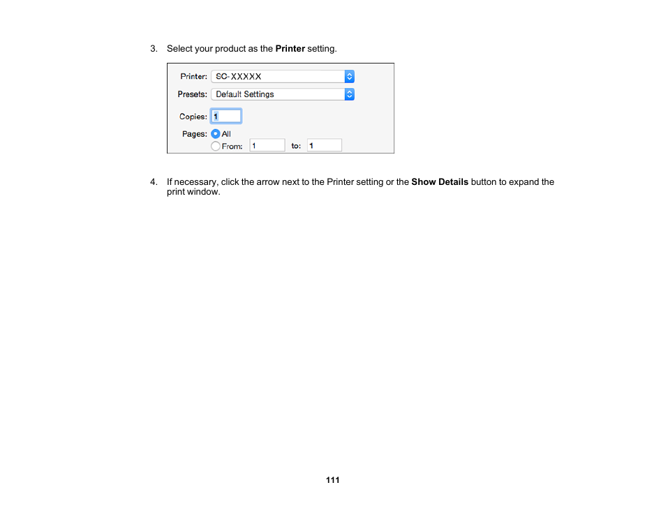 Epson SureColor T3170M 24" Wireless Printer, Scanner & Copier User Manual | Page 111 / 274