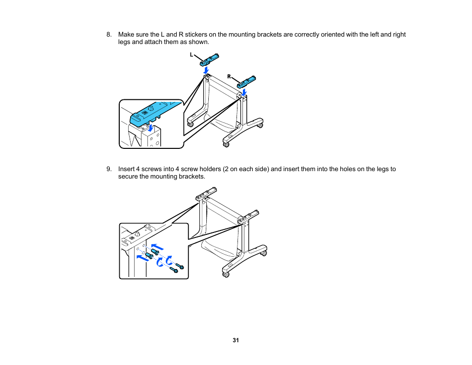 Epson SureColor T3170M 24" Wireless Printer, Scanner & Copier User Manual | Page 31 / 274