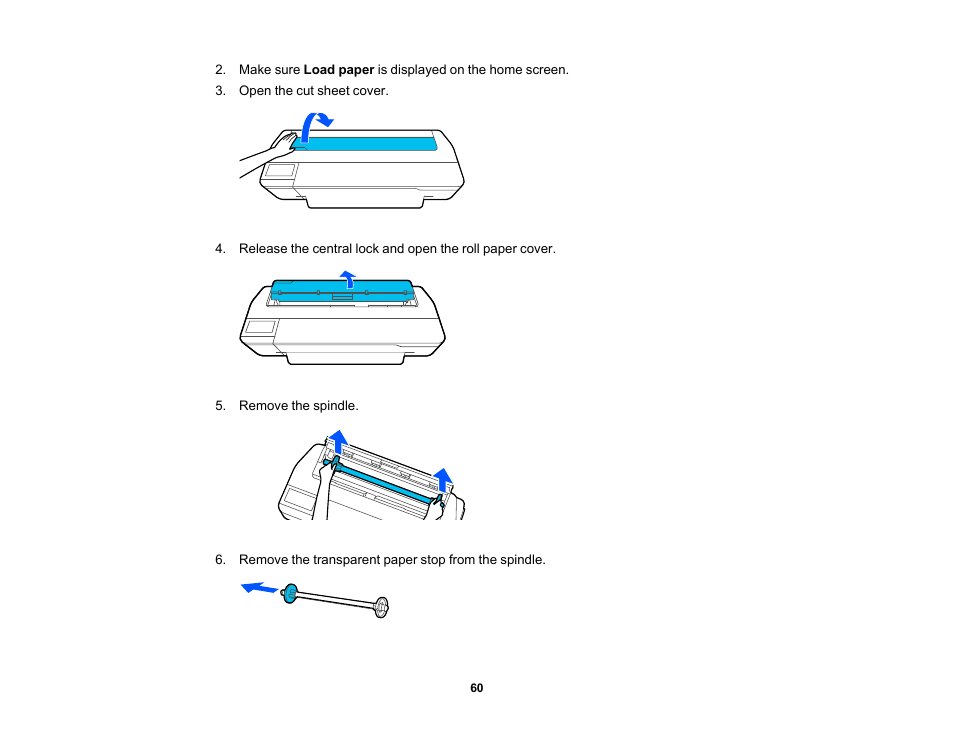 Epson SureColor T3170M 24" Wireless Printer, Scanner & Copier User Manual | Page 60 / 274