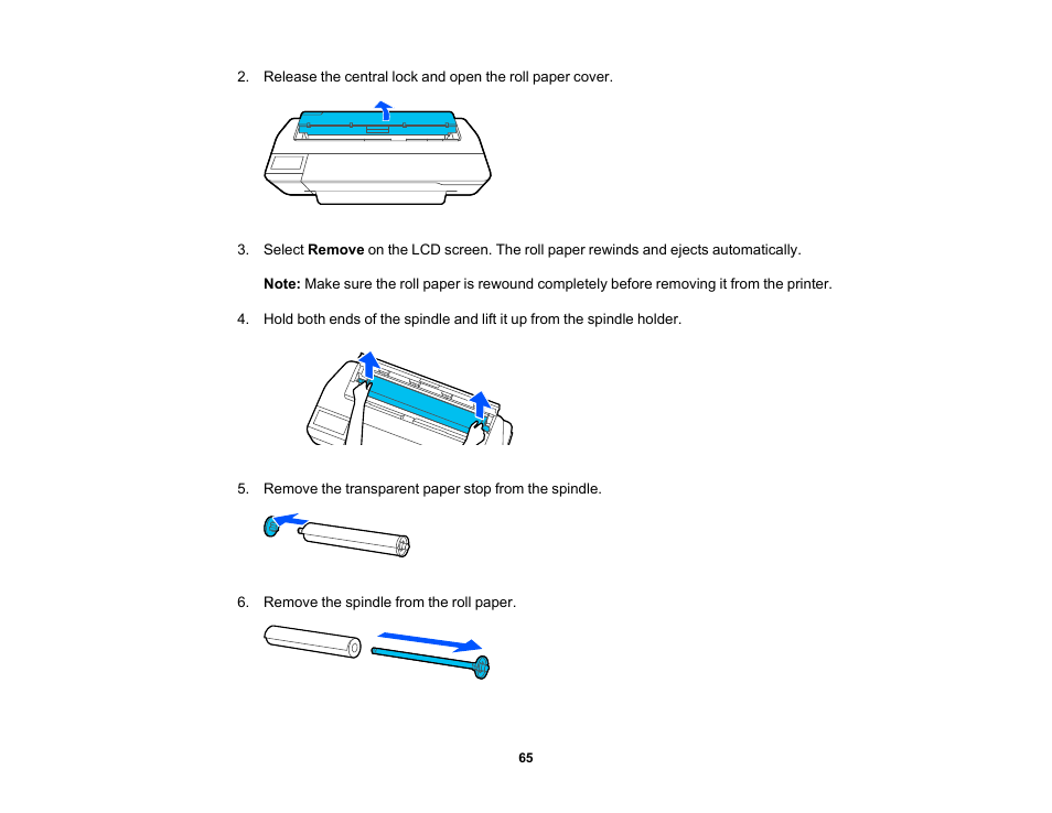 Epson SureColor T3170M 24" Wireless Printer, Scanner & Copier User Manual | Page 65 / 274