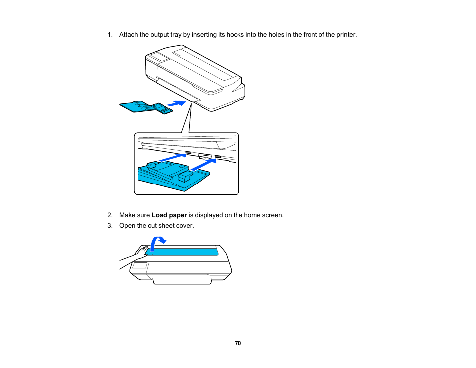 Epson SureColor T3170M 24" Wireless Printer, Scanner & Copier User Manual | Page 70 / 274