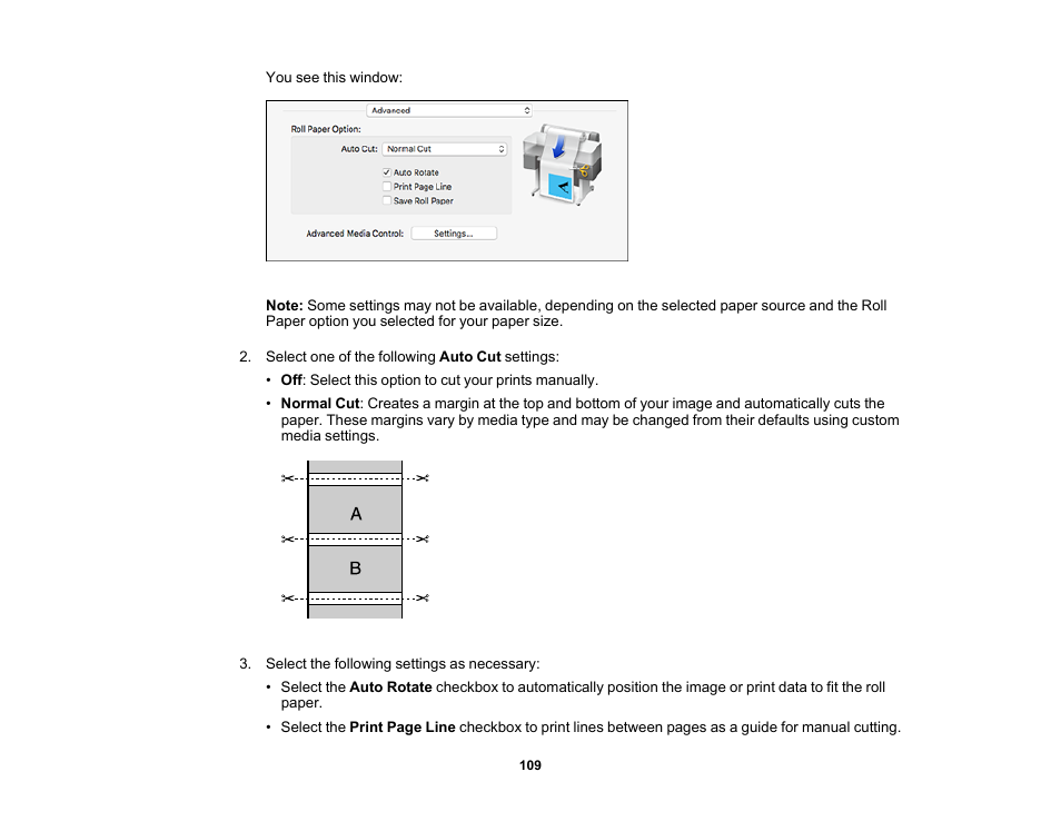 Epson SureColor T3170x 24" Desktop Printer User Manual | Page 109 / 216