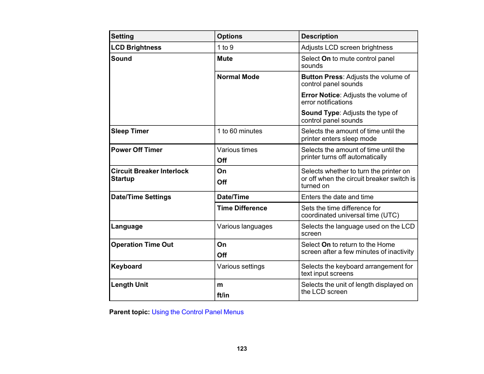 Epson SureColor T3170x 24" Desktop Printer User Manual | Page 123 / 216