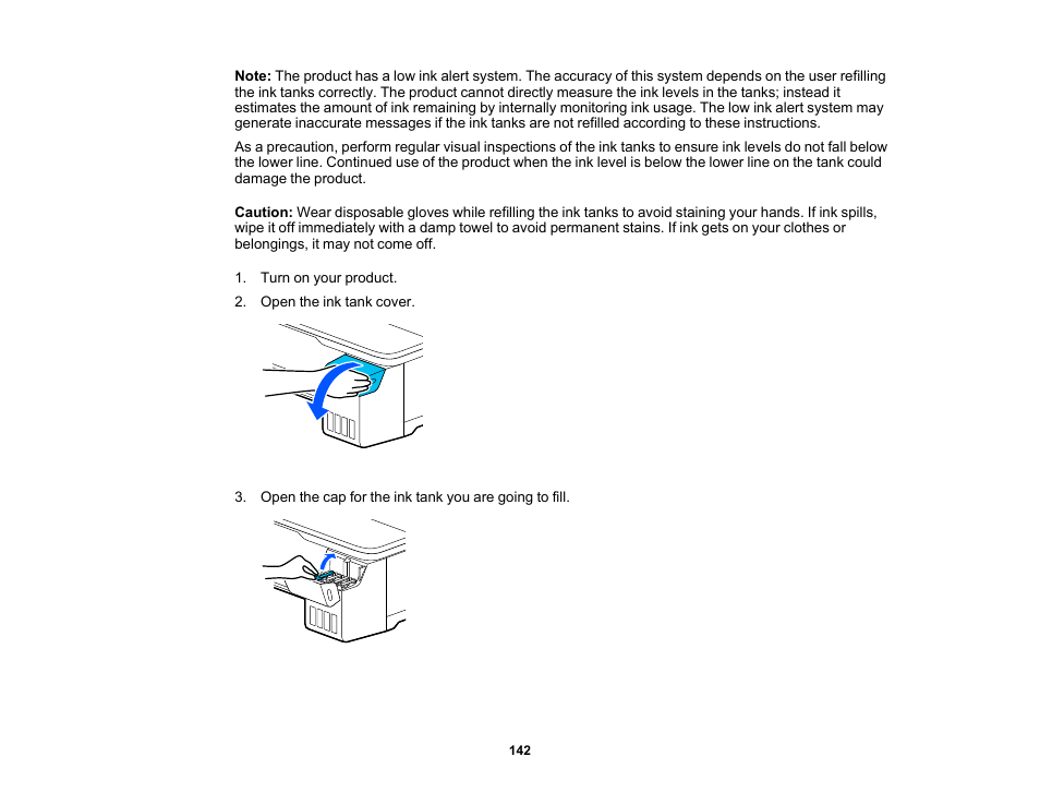 Epson SureColor T3170x 24" Desktop Printer User Manual | Page 142 / 216