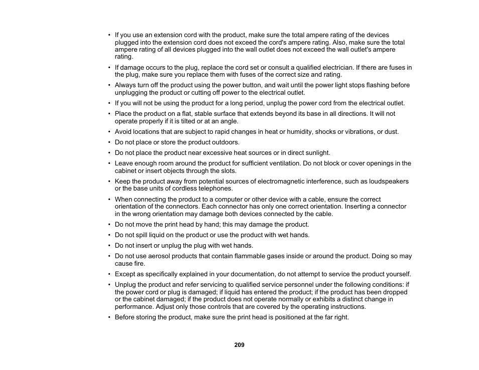 Epson SureColor T3170x 24" Desktop Printer User Manual | Page 209 / 216