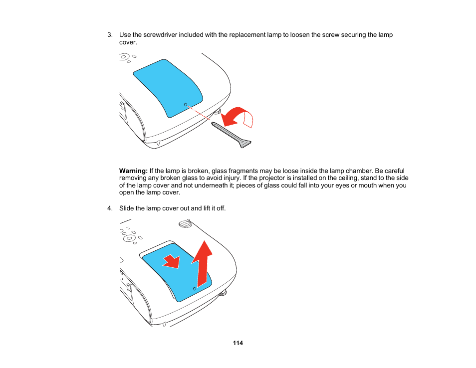 Epson Home Cinema 3800 HDR Pixel-Shift 4K UHD 3LCD Home Theater Projector User Manual | Page 114 / 164