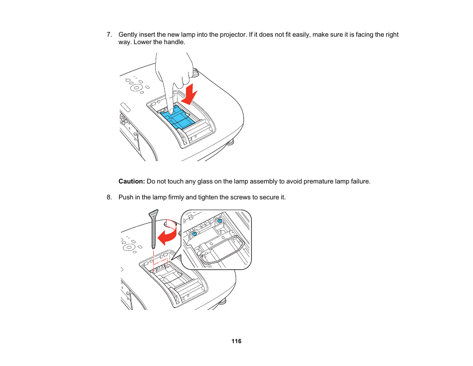 Epson Home Cinema 3800 HDR Pixel-Shift 4K UHD 3LCD Home Theater Projector User Manual | Page 116 / 164