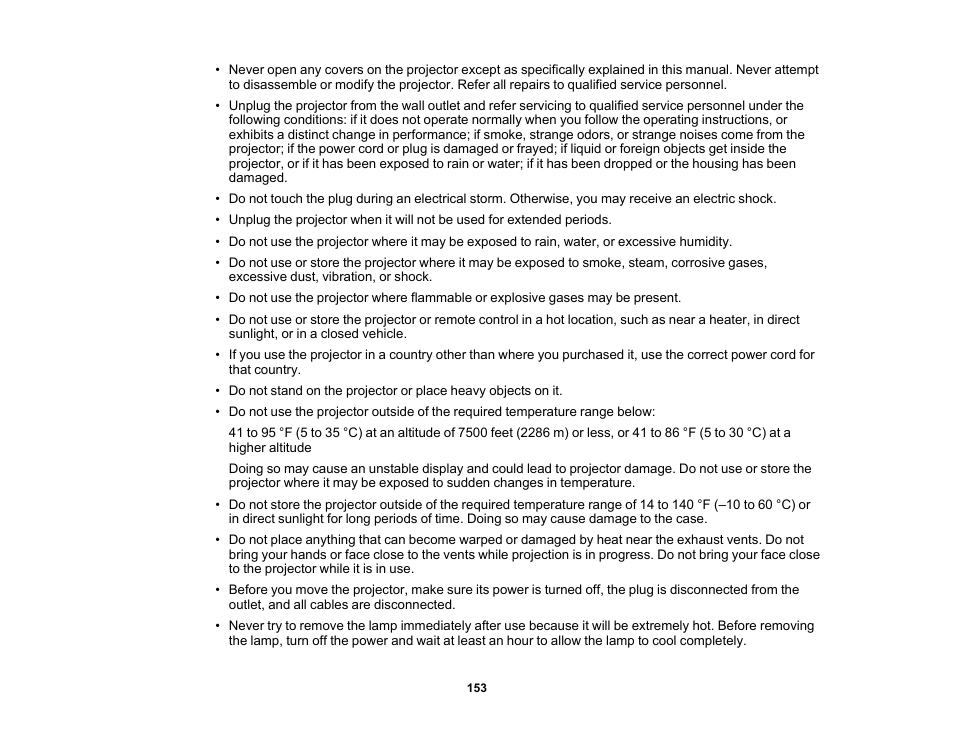 Epson Home Cinema 3800 HDR Pixel-Shift 4K UHD 3LCD Home Theater Projector User Manual | Page 153 / 164