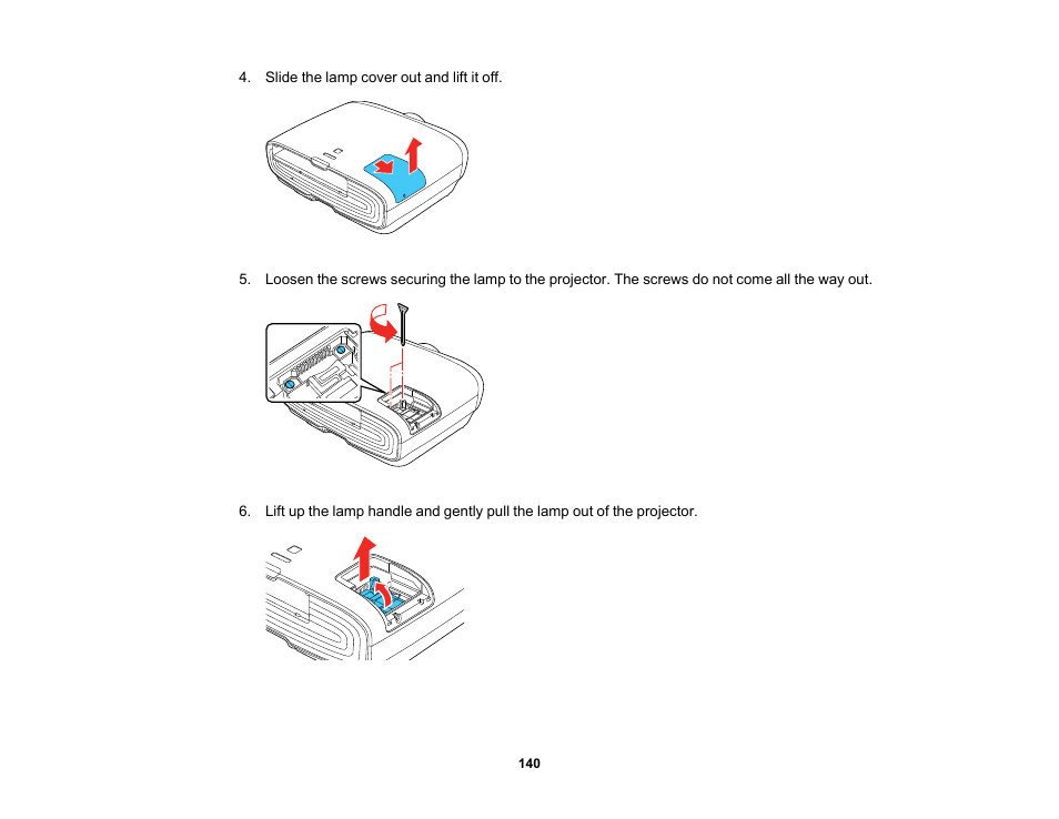 Epson Home Cinema PRO-UHD 5050UB HDR Pixel-Shift 4K UHD 3LCD Home Theater Projector User Manual | Page 140 / 184