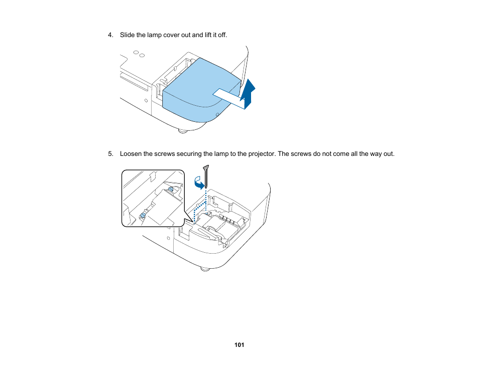 Epson Home Cinema 2350 2800-Lumen Pixel-Shift 4K UHD 3LCD Smart Gaming Projector User Manual | Page 101 / 149