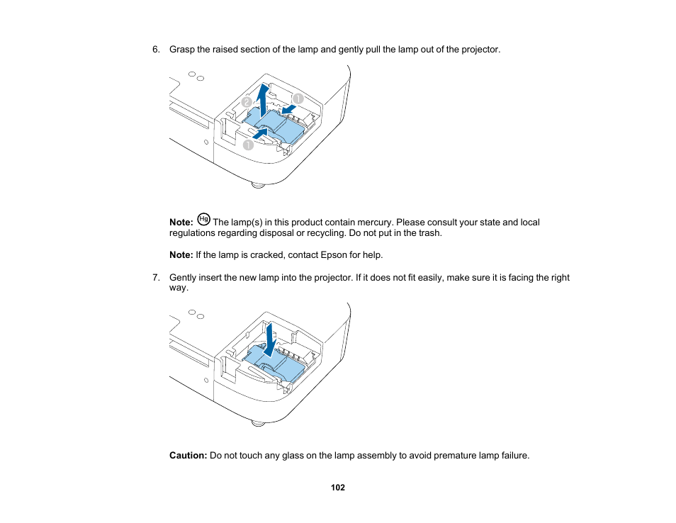 Epson Home Cinema 2350 2800-Lumen Pixel-Shift 4K UHD 3LCD Smart Gaming Projector User Manual | Page 102 / 149