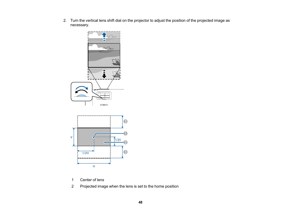 Epson Home Cinema 2350 2800-Lumen Pixel-Shift 4K UHD 3LCD Smart Gaming Projector User Manual | Page 48 / 149