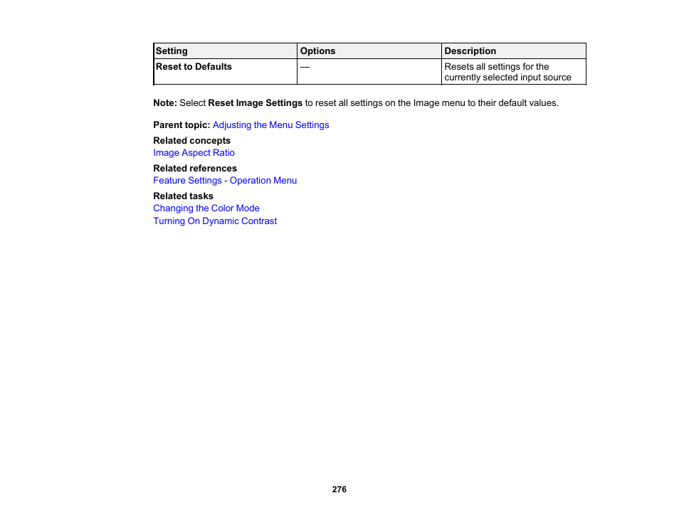 Epson BrightLink 1485Fi 5000-Lumen Pixel-Shift Full HD Ultra-Short Throw 3LCD Interactive Laser Projector User Manual | Page 276 / 395