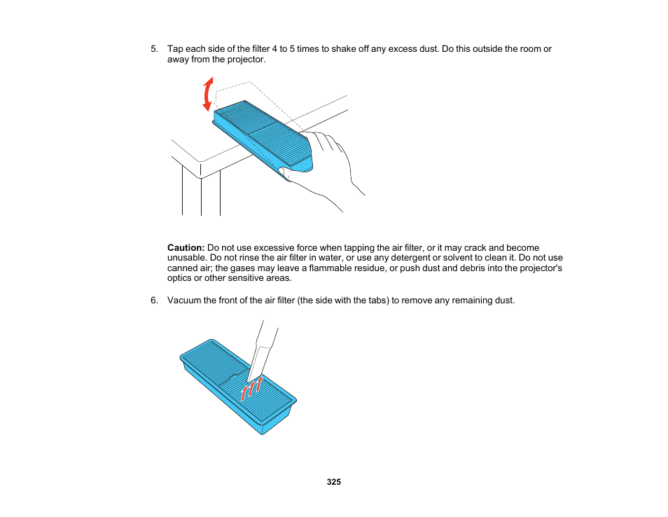 Epson BrightLink 1485Fi 5000-Lumen Pixel-Shift Full HD Ultra-Short Throw 3LCD Interactive Laser Projector User Manual | Page 325 / 395