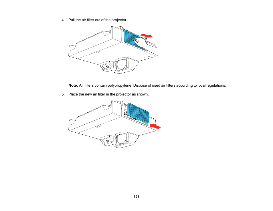 Epson BrightLink 1485Fi 5000-Lumen Pixel-Shift Full HD Ultra-Short Throw 3LCD Interactive Laser Projector User Manual | Page 328 / 395