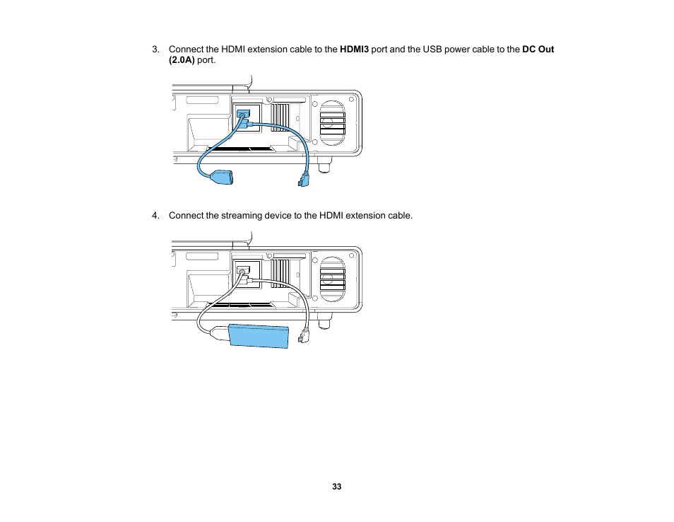 Epson 100" EpiqVision Ultra LS500 4000-Lumen Pixel-Shift 4K UHD 3LCD Laser Projector TV System with 100" Screen (White Projector) User Manual | Page 33 / 170