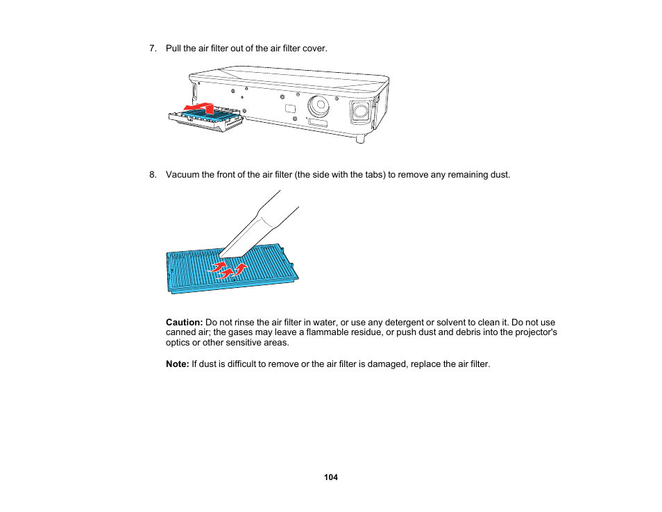 Epson EpiqVision Ultra LS800 4000-Lumen Pixel-Shift 4K UHD Ultra-Short Throw Laser 3LCD Smart Home Theater Projector (Black) User Manual | Page 104 / 154