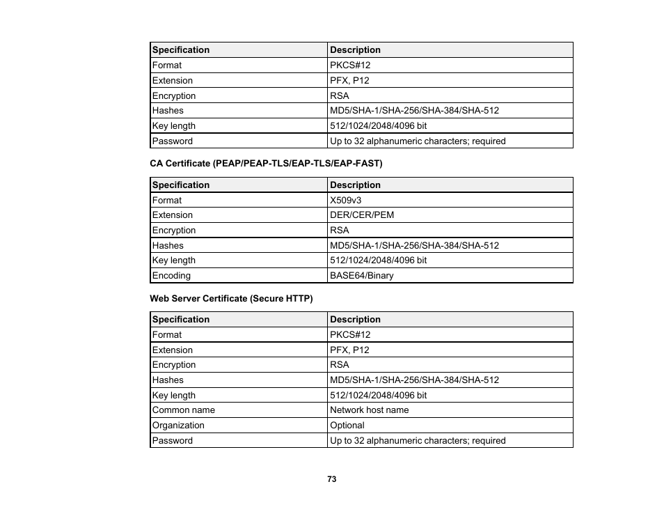 Epson LightScene EV-115 2200-Lumen WXGA Laser 3LCD Projector (Black) User Manual | Page 73 / 210