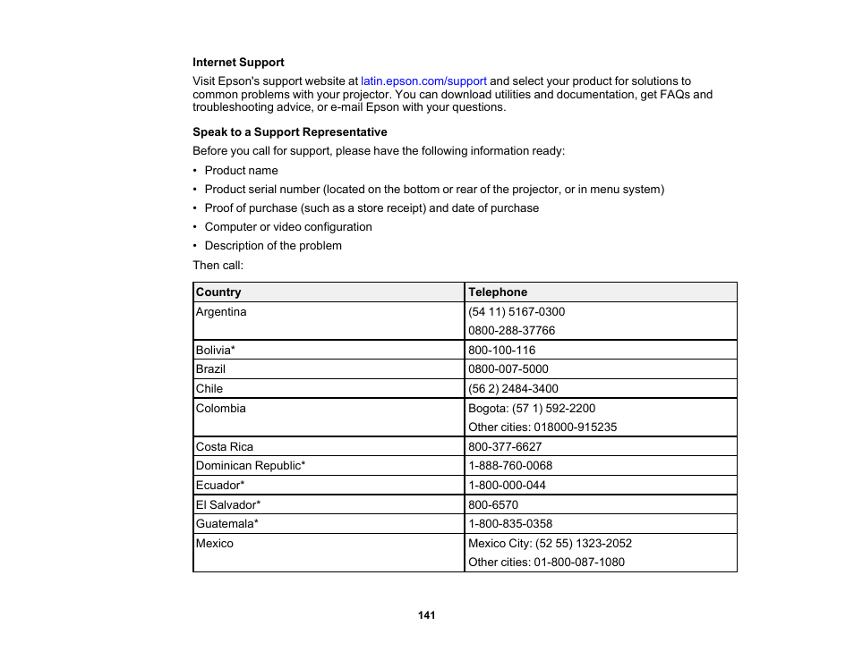Epson Home Cinema LS11000 2500-Lumen Pixel-Shift 4K UHD Laser 3LCD Projector User Manual | Page 141 / 166