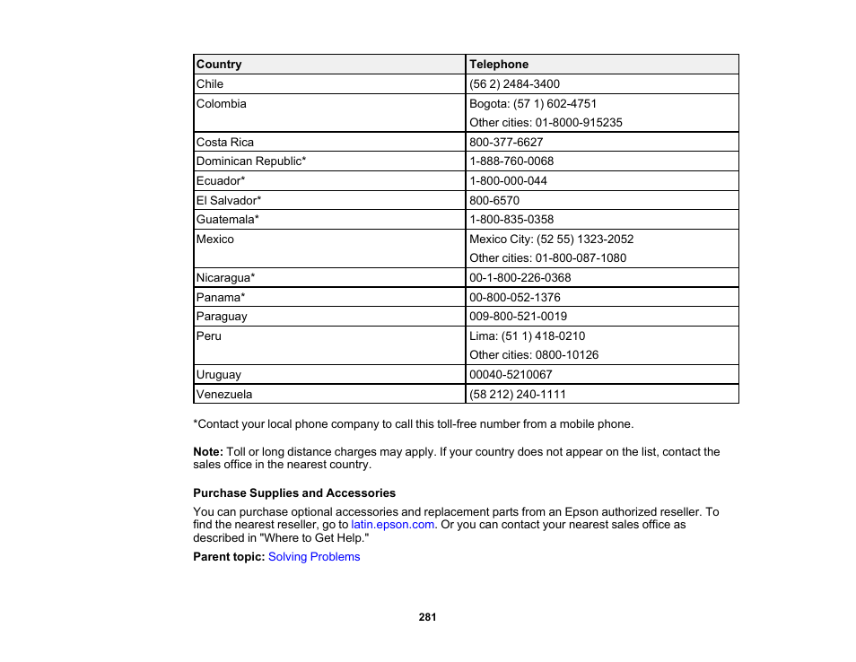 Epson PowerLite L265F 4600-Lumen Full HD Laser 3LCD Projector (Black) User Manual | Page 281 / 306