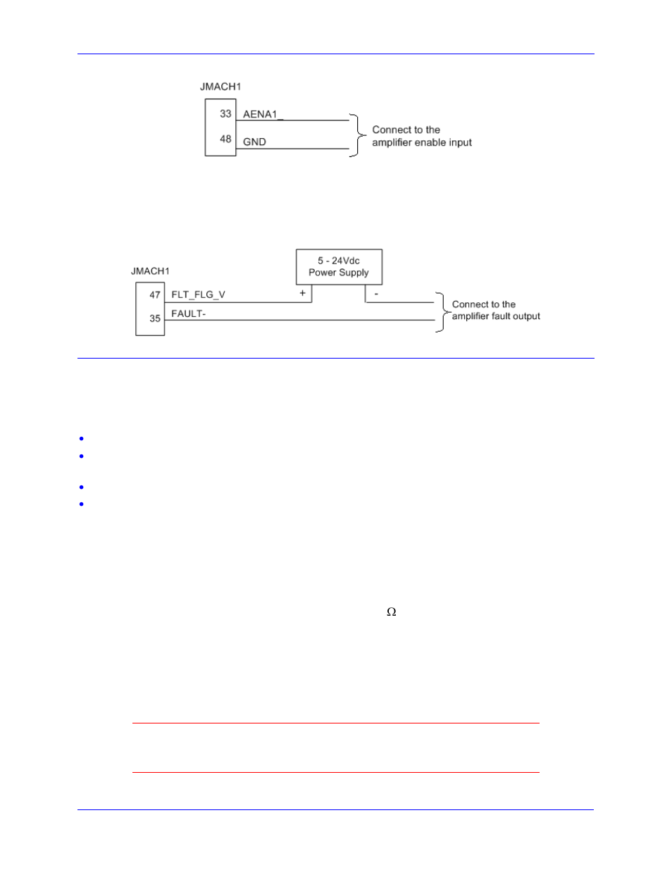 Amplifier fault signal (fault-) | Delta Tau PMAC2A-PC/104 User Manual | Page 22 / 70