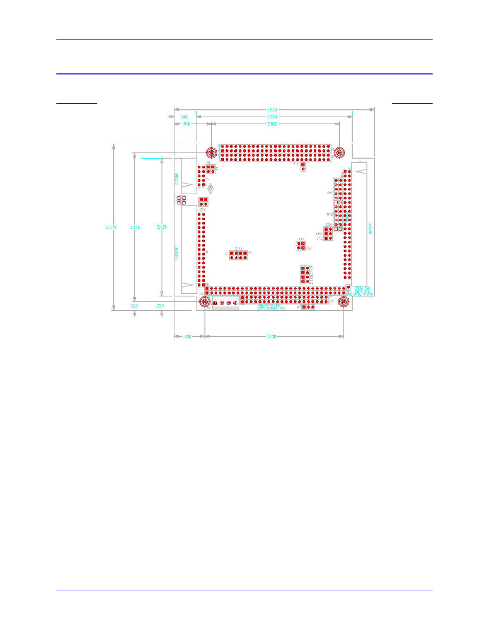 Base board hardware reference summary, Board dimensions | Delta Tau PMAC2A-PC/104 User Manual | Page 35 / 70