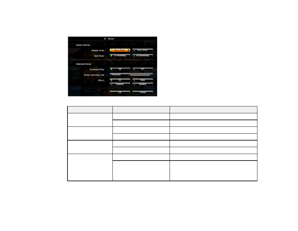 Pc free display options | Epson PowerLite 2250U 5000-Lumen WUXGA 3LCD Projector User Manual | Page 130 / 299