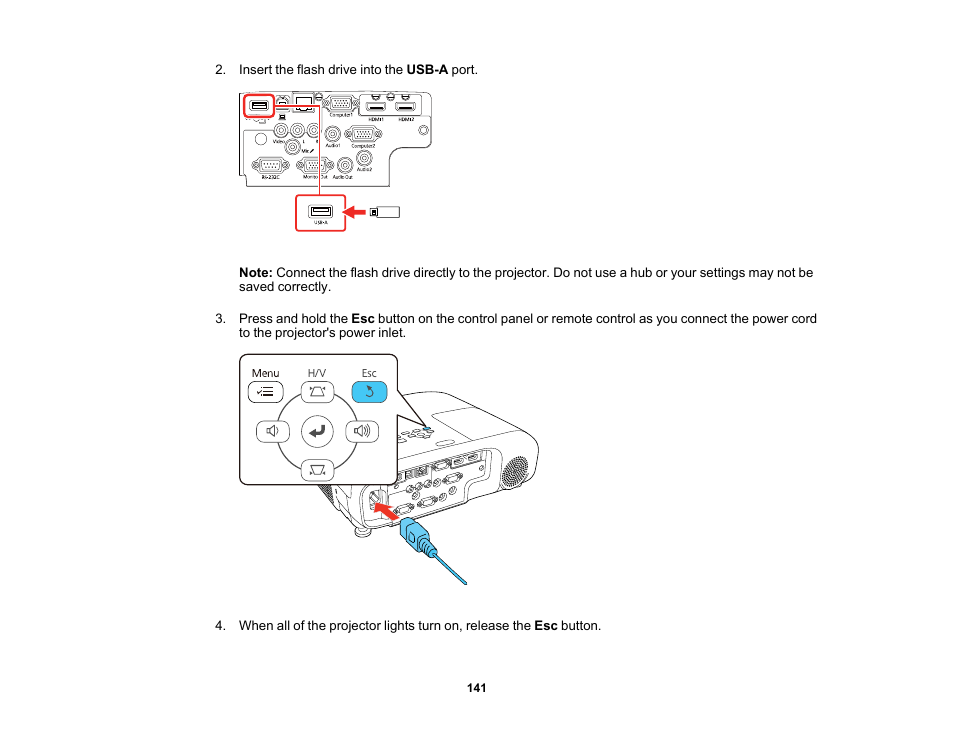 Epson PowerLite 1288 4000-Lumen Full HD 3LCD Projector with Wi-Fi User Manual | Page 141 / 234