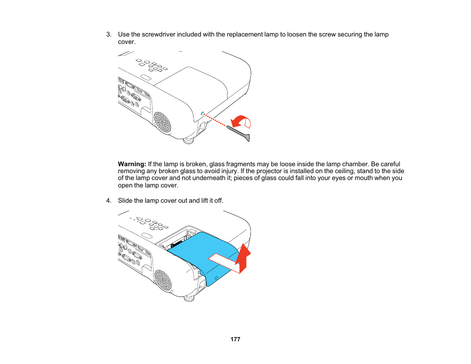 Epson PowerLite 1288 4000-Lumen Full HD 3LCD Projector with Wi-Fi User Manual | Page 177 / 234