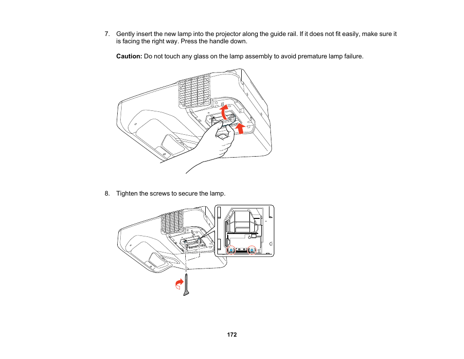 Epson PowerLite 685W 3500-Lumen WXGA Ultra-Short Throw 3LCD Projector User Manual | Page 172 / 263