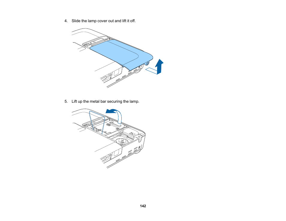 Epson PowerLite 1781W 3200-Lumen WXGA 3LCD Projector User Manual | Page 142 / 245