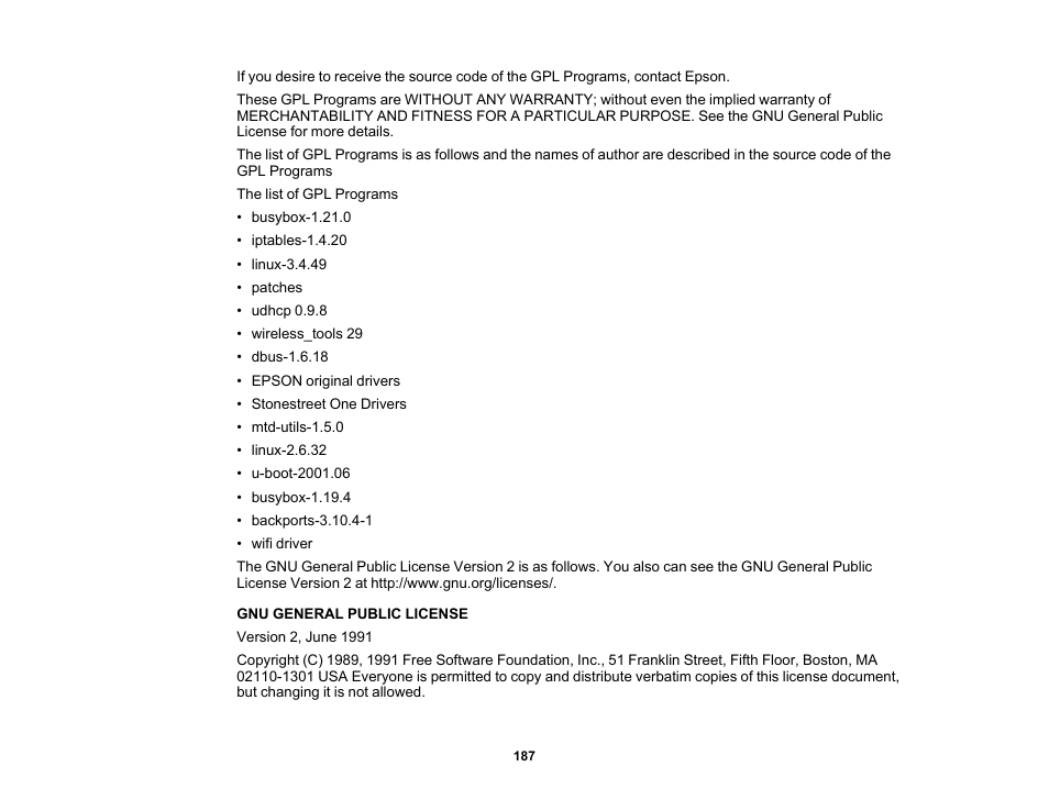 Epson PowerLite 1781W 3200-Lumen WXGA 3LCD Projector User Manual | Page 187 / 245