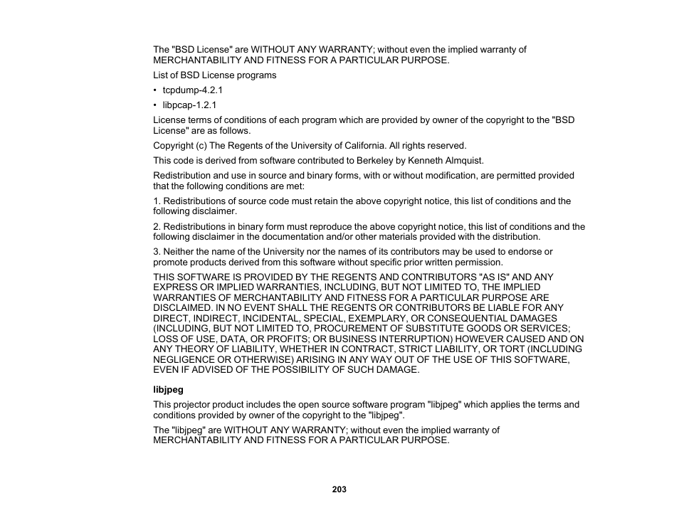 Epson PowerLite 1781W 3200-Lumen WXGA 3LCD Projector User Manual | Page 203 / 245